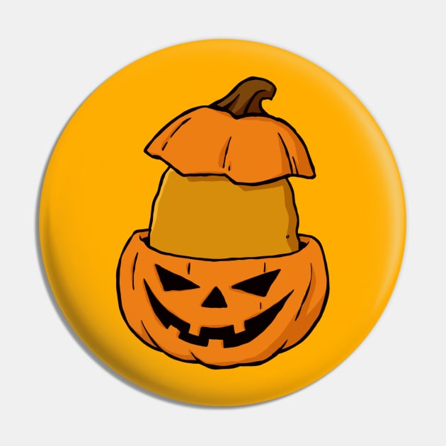 McPumpkin Buddy Pin by Mikeycomix