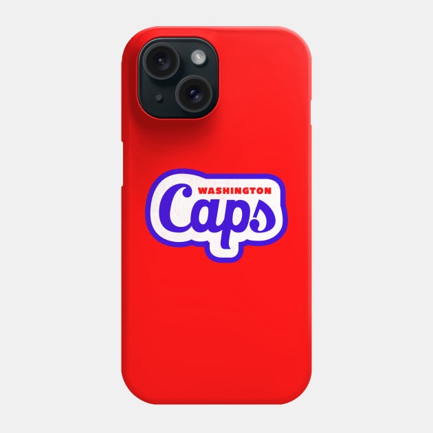 Defunct Washington Caps ABA Basketball 1970 Phone Case by LocalZonly