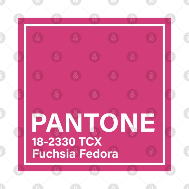 pantone 18-2330 TCX Fuchsia Fedora by princessmi-com