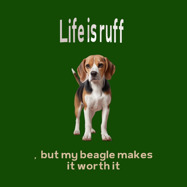 Beagle Bliss: Life's Best Companion by YeaLove