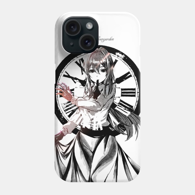 Vintage clock Evergarden Phone Case by stingi