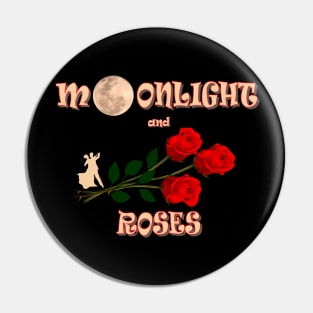 Moonlight and Roses Dance Song Print Pin