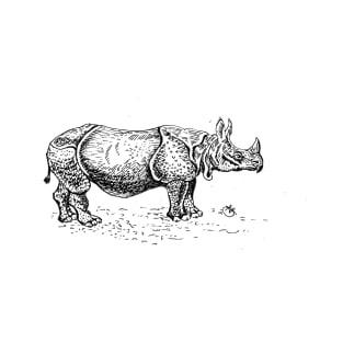 Rhinoceros staring out.... T-Shirt