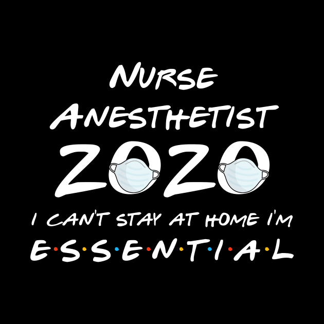 Nurse Anesthetist 2020 Quarantine Gift by llama_chill_art