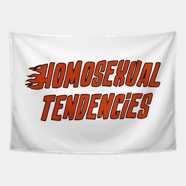 Homosexual Tendencies Tapestry by Wormunism