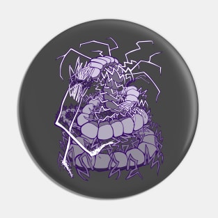 Scary Scolopendra Pin