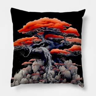 Native American Heritage Month: "We Are All Branches of the Same Tree" - Cherokee Proverb on a dark background Pillow