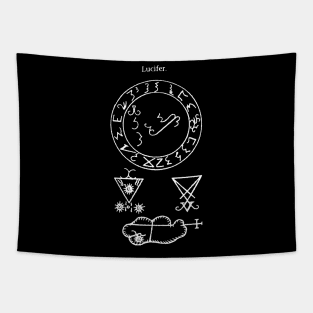 Lucifer Sigil Tapestry