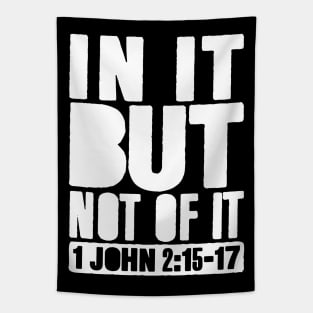 Do Not Love the World. 1 John 2:15-17 Tapestry