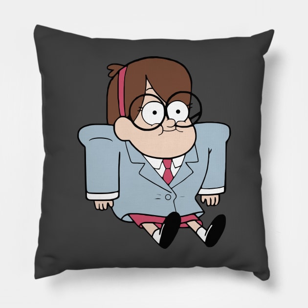 Boss #2 Mabel - Gravity Falls Pillow by LeCouleur