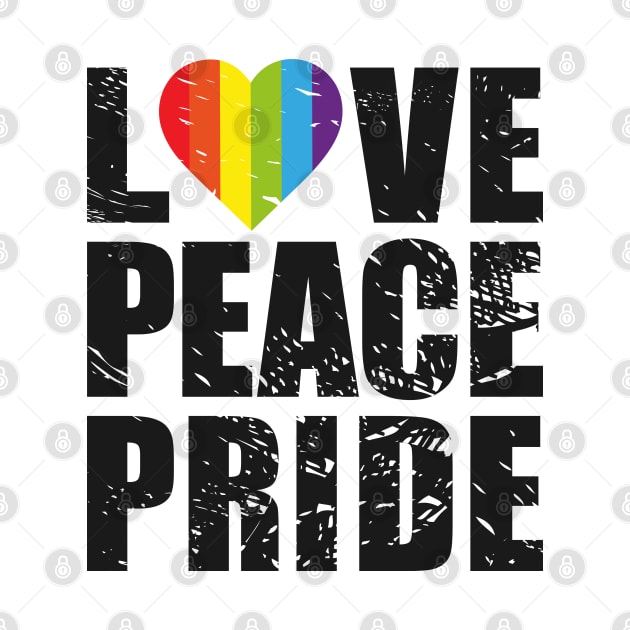 LOVE PEACE PRIDE by Dwarf_Monkey