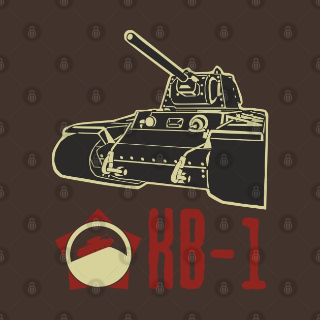 Soviet heavy tank KV-1 by FAawRay