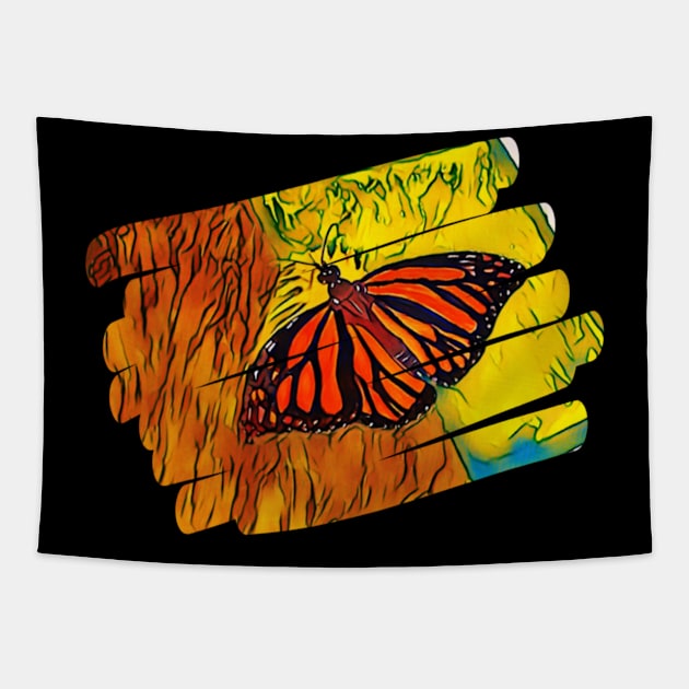 Butterfly Tapestry by Evolve's Arts 