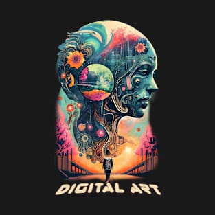 Digital art- ai surrealism T-Shirt