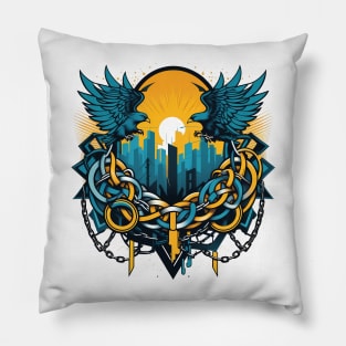 Hardcore Break Free Design Pillow