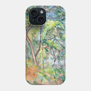 Undergrowth by Paul Cezanne Phone Case