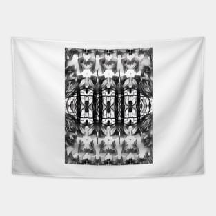 Black and white sketch pattern Tapestry