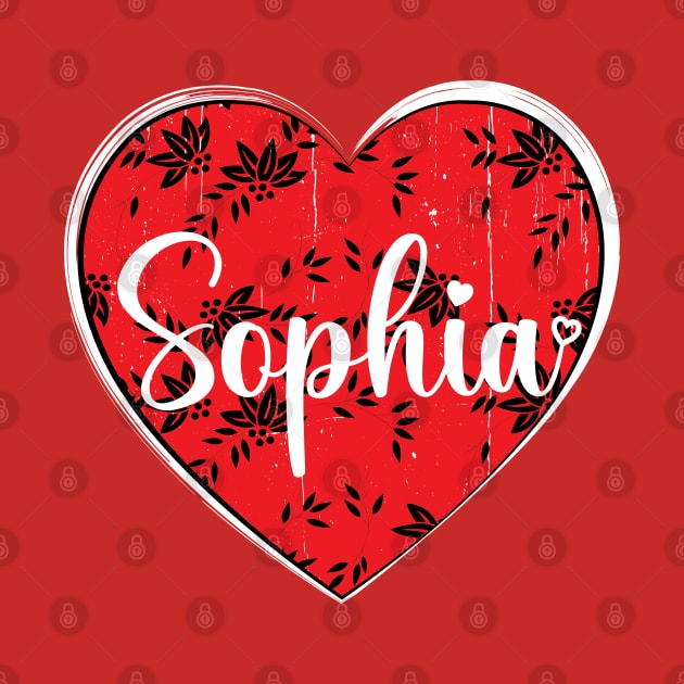 I Love Sophia First Name I Heart Sophia by ArticArtac