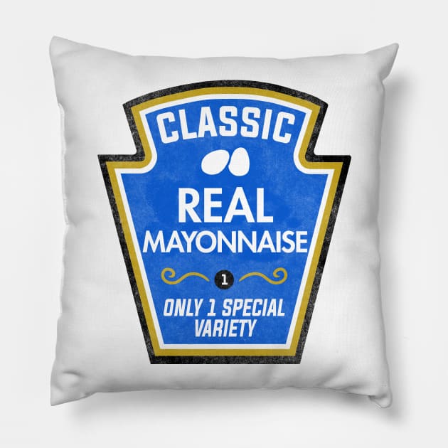 Halloween Couple Mayo costume Pillow by Boots