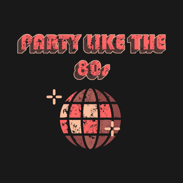 Party Like The 80s - vintage  retro pattern by Evedashy