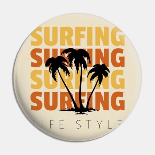 Surfing Pin