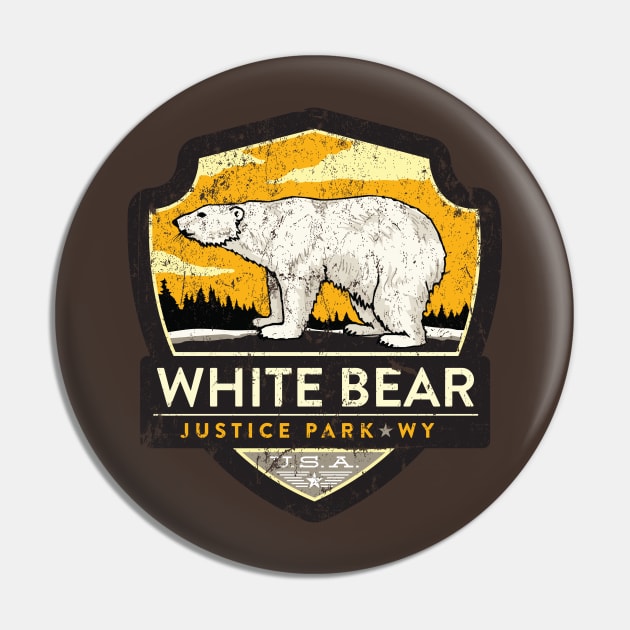 White Bear Justice Park Pin by MindsparkCreative