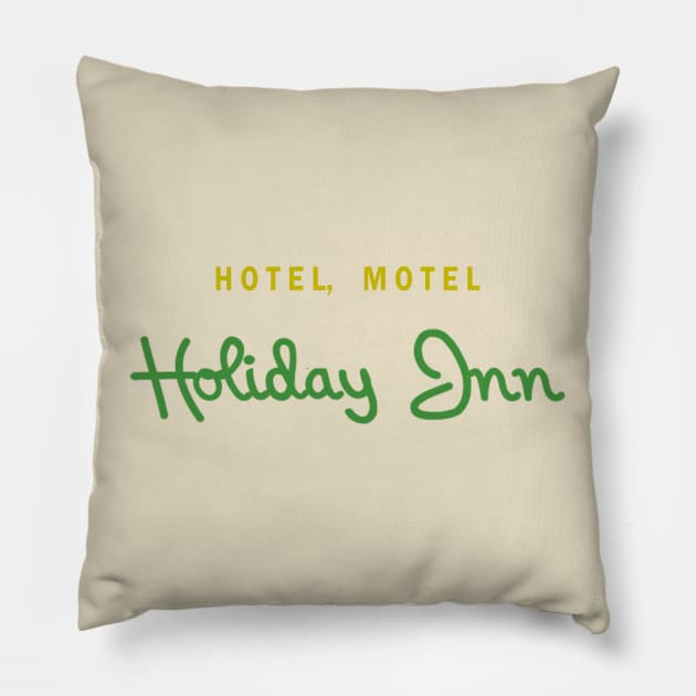 Hotel, Motel_Holiday Inn// Pillow by anwara