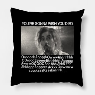 Amilyn Vampire Death Scene Pillow