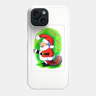 SANTA CLAUS SQUIRREL Phone Case