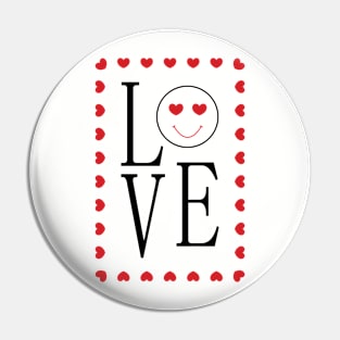 Love Happy Face Gift Ideas For Him Her Boyfriend Girlfriend graphic Pin