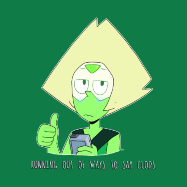 TSHIRT - Steven Universe Clods Up - Peridot - T-Shirt | TeePublic