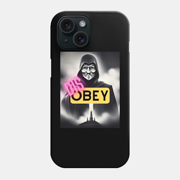 Disobey Phone Case by baseCompass