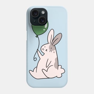 Green Balloon Bunny Phone Case