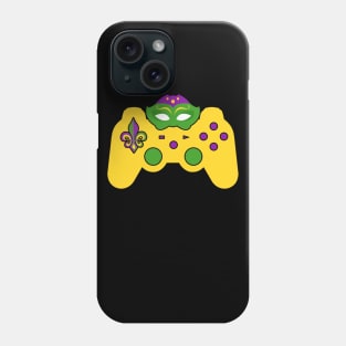 Video Game Controller Gamer E-Sports Mardi Gras Carnival Phone Case