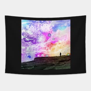 Wanderer in the Sea of Stars Tapestry