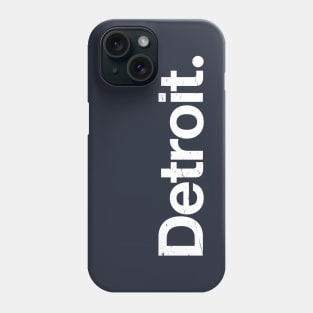 Detroit. Phone Case