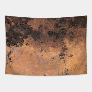 Orange texture burnt Tapestry