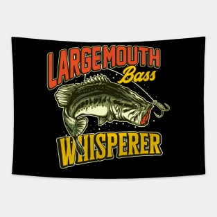 Largemouth Bass Whisperer Tapestry