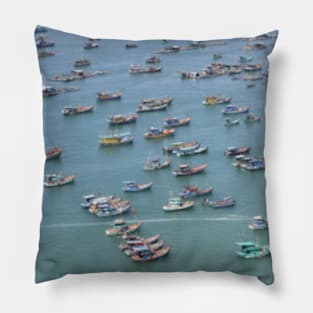 Fishing Fleet Pillow