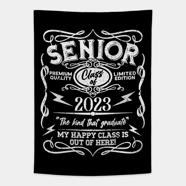 Senior Class of 2023 - The Kind That Graduate Tapestry by Etopix