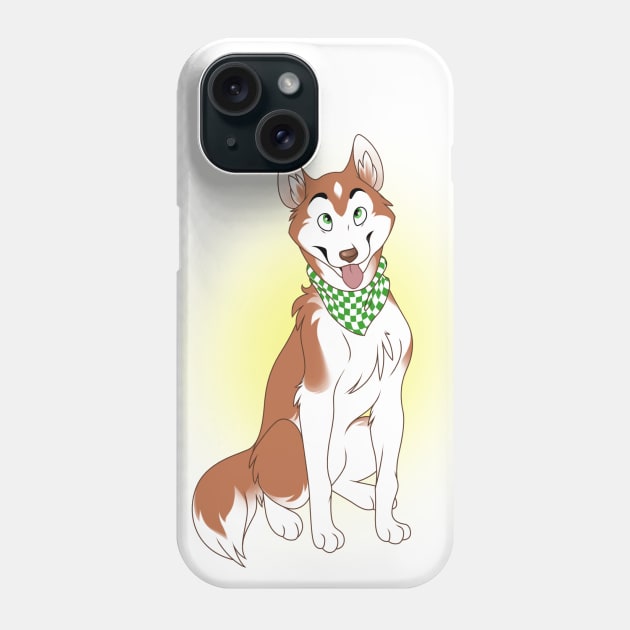 Siberian Husky Phone Case by mariamar