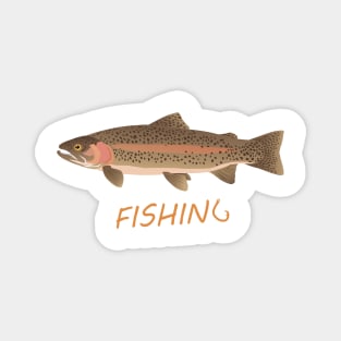 Trout Fishing Magnet