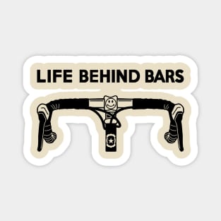 Life Behind Bars Bicycle Magnet