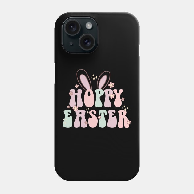 Hoppy Easter cool groovy easter design Phone Case by Yarafantasyart