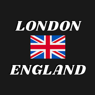 London England - UK flag T-Shirt