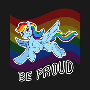 MLPRIDE Rainbow Dash / Gay T-Shirt