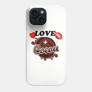 LOVE AND COCOA Phone Case