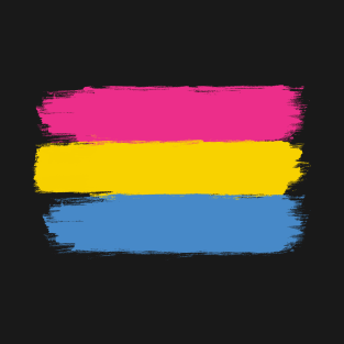 Pansexual Flag Stripes T-Shirt