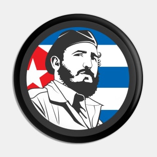 Fidel Castro Pin