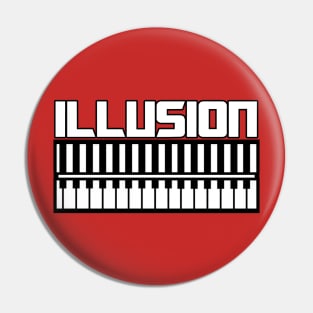 Music Illusion Pin